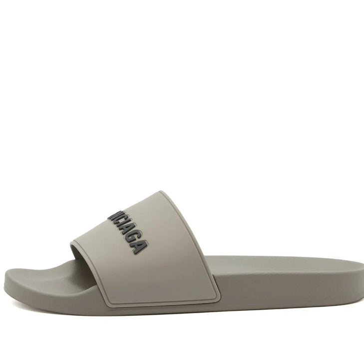 Balenciaga Pool Slides Grey