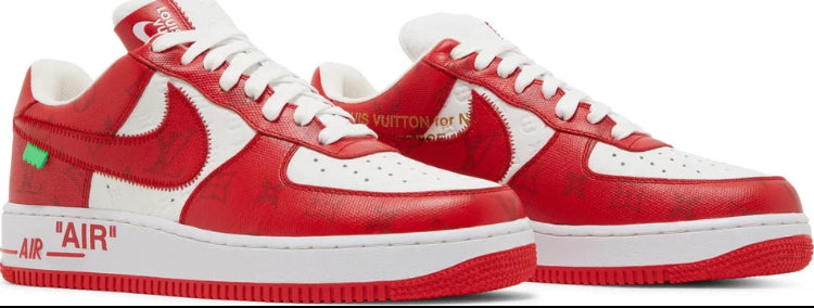 Nike Air Force 1 LV- White Comet Red Low