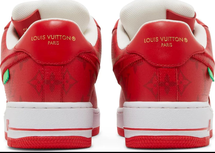 Nike Air Force 1 LV- White Comet Red Low