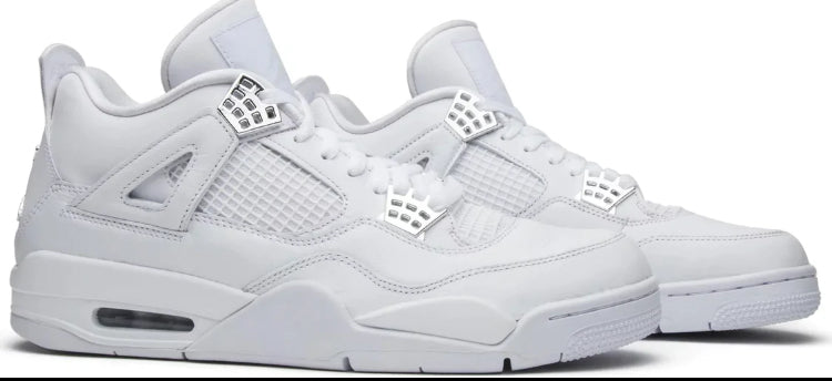 Jordan 4- Pure Money White