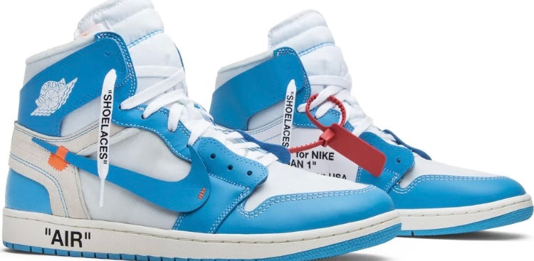 Jordan 1 Retro High  Off-White UNC