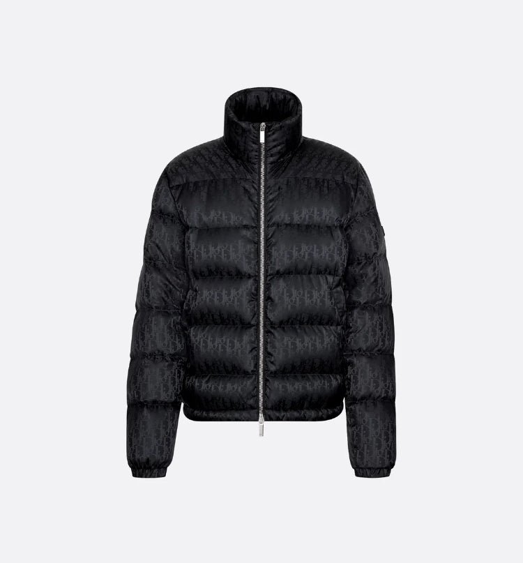 Oblique Down Black Jacket